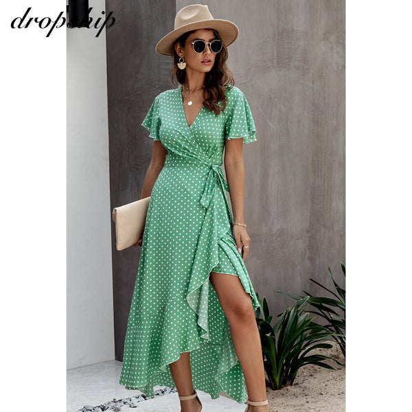 Maxi Beach Dress Long Wrap