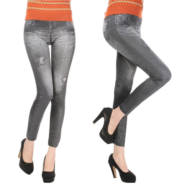 Comfortable Skinny Pants Denim Legins Women