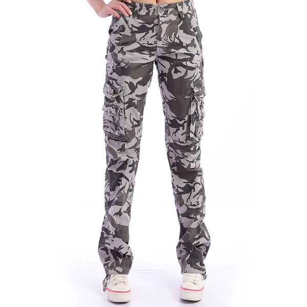 Multi Pockets Unisex Cotton Cargo Pants