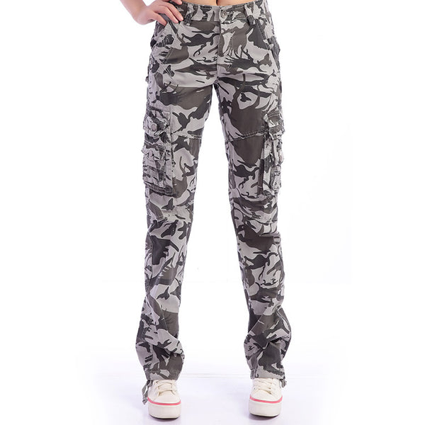 Multi Pockets Unisex Cotton Cargo Pants