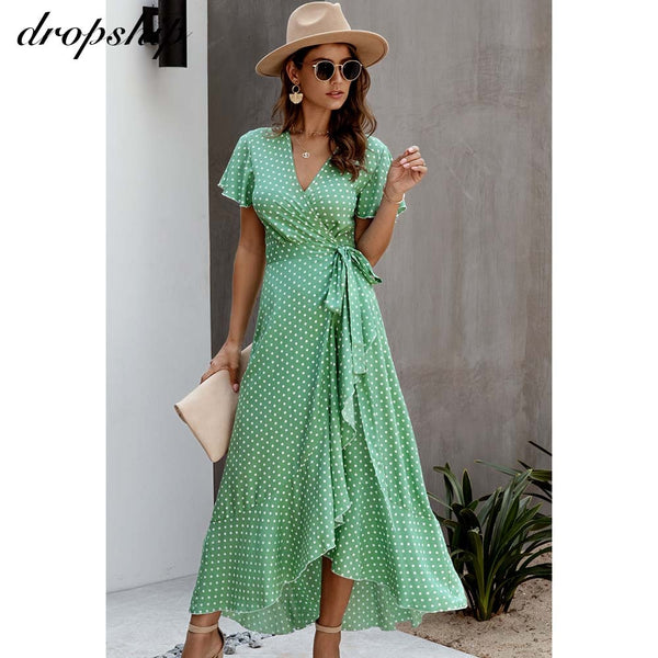 Maxi Beach Dress Long Wrap