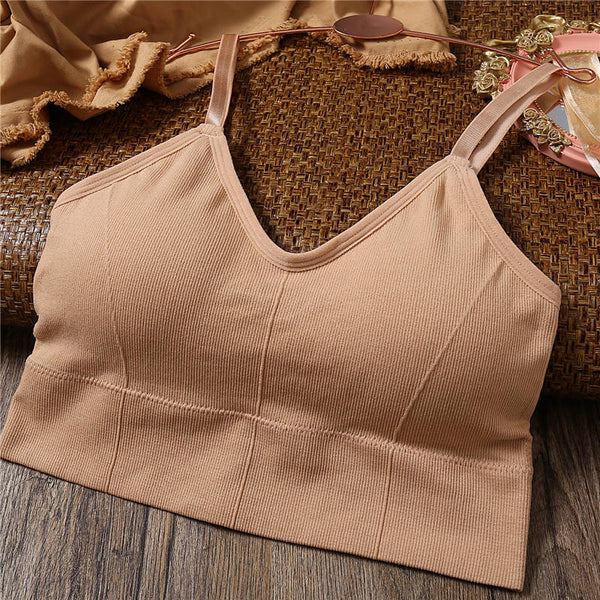 Women Tank Crop Top Seamless