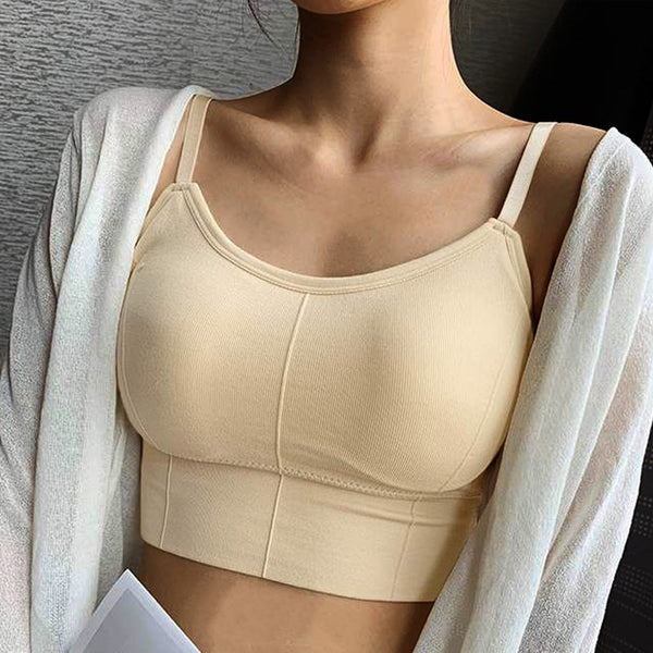 Women Tank Crop Top Seamless