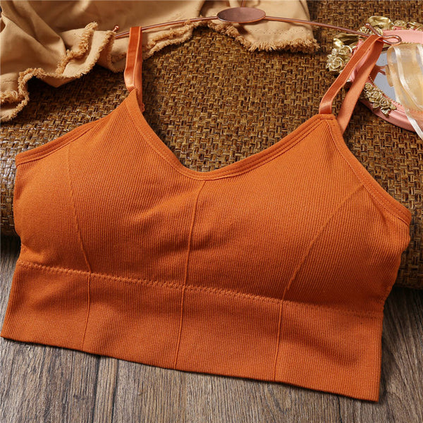 Women Tank Crop Top Seamless