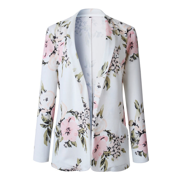 Elegant Floral Blazer