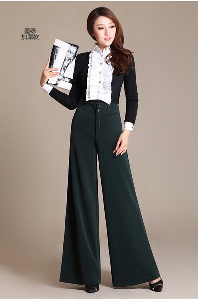 Women High Waist Pants and Plus Size