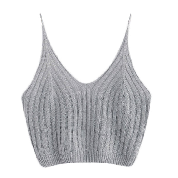 New Women's Summer Basic Crop Top High Quality