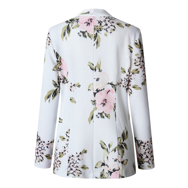 Elegant Floral Blazer