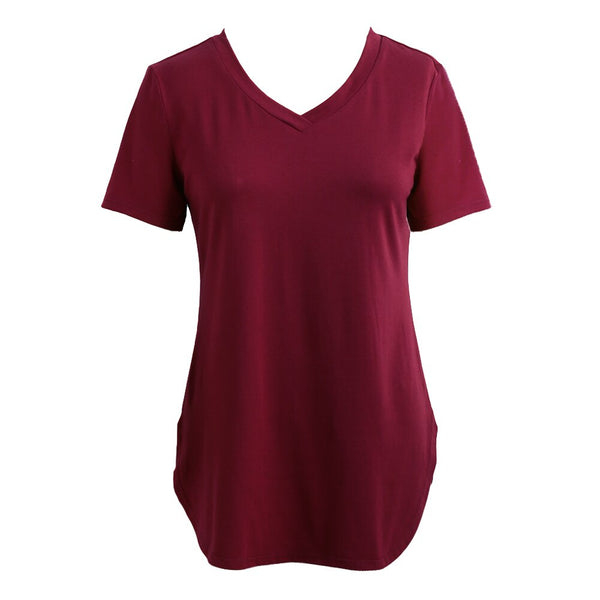 Long Casual Women Loose Tee Shirt