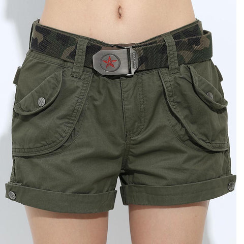 Shorts Women  Military Army