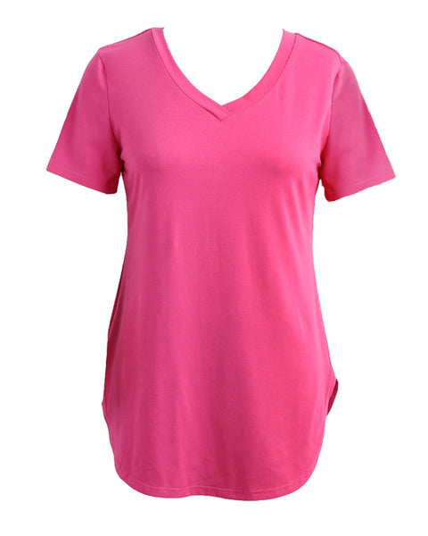 Long Casual Women Loose Tee Shirt