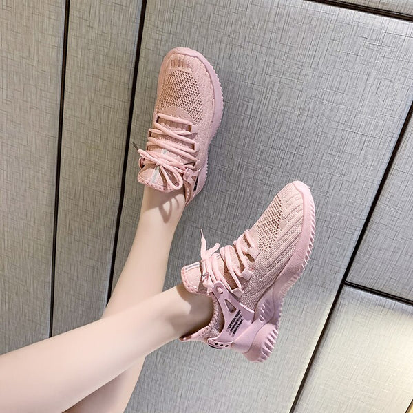 Women Sneakers Mesh Cotton Fabric