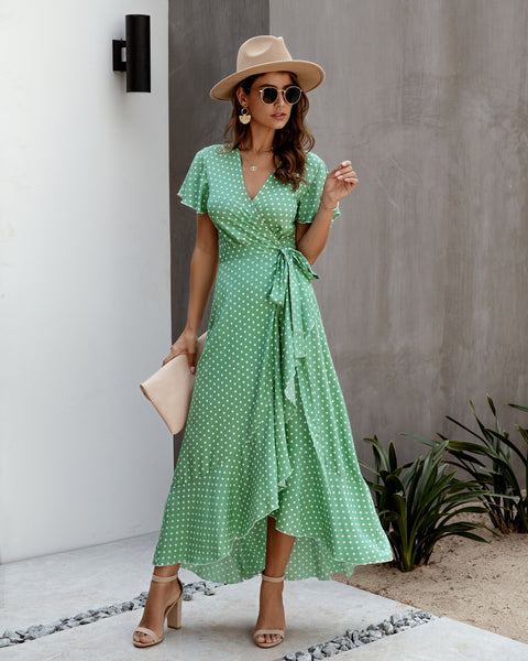 Maxi Beach Dress Long Wrap