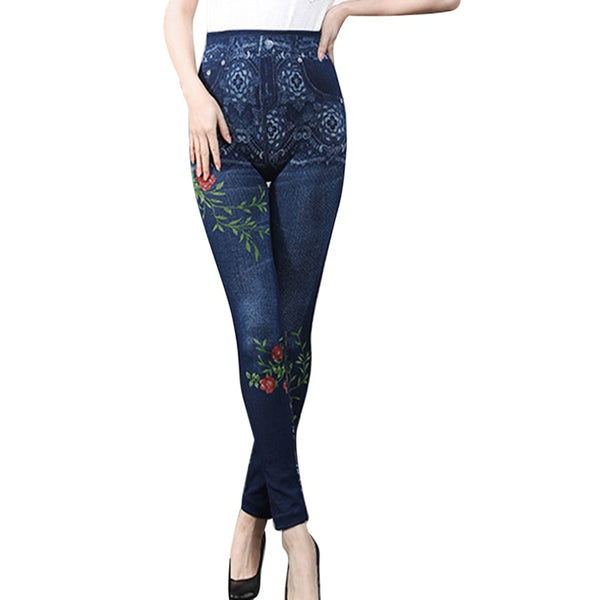 Women's Thermal Leggings Denim