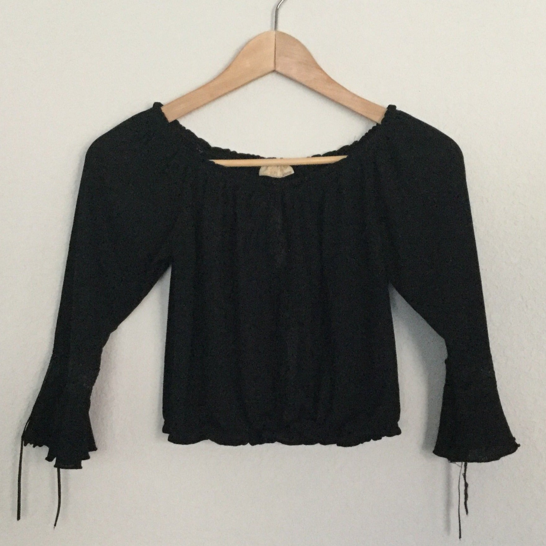 Black dressy top size S