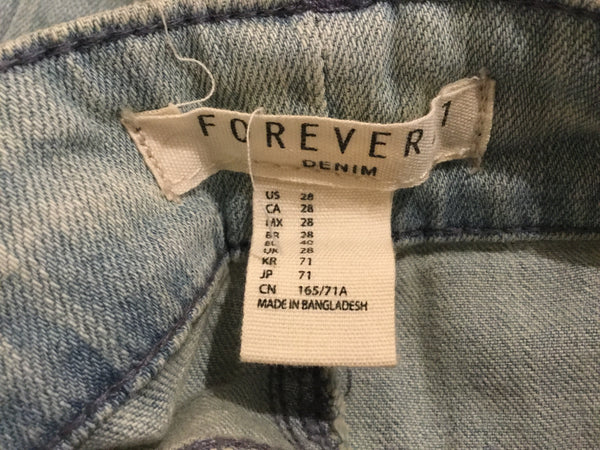 Forever 21 sikinny jeans size 28