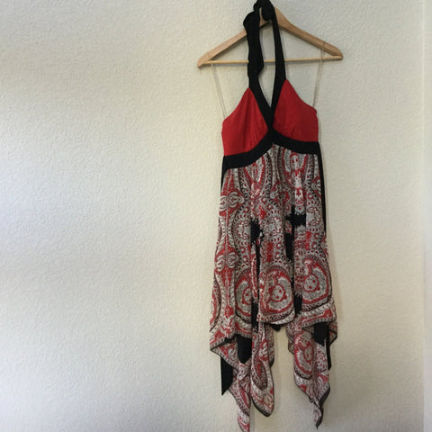 Red and black dress size S-M