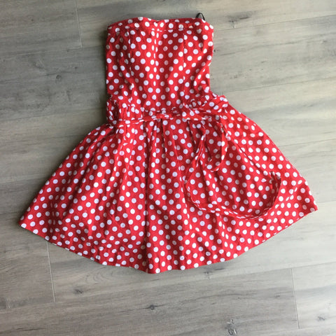 Love Culture Reb Polk dots dress size S