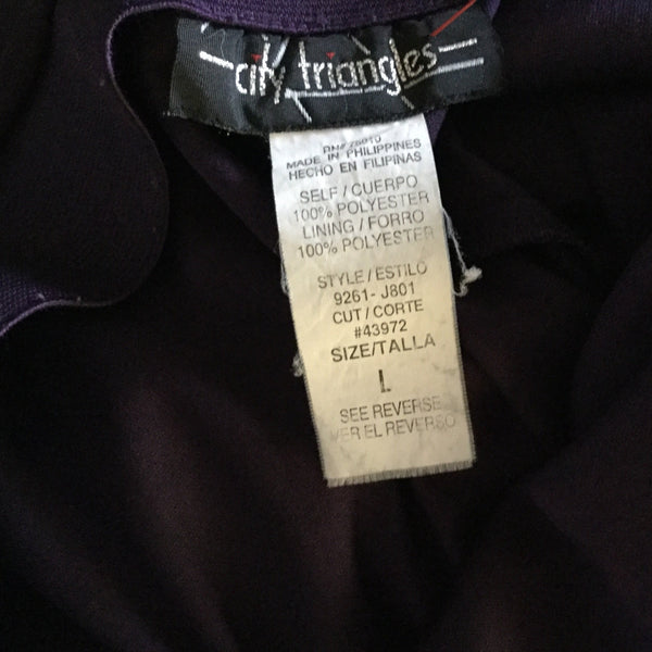 Night dress wine color size L