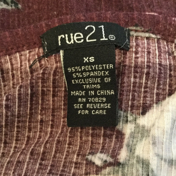 Rue 21 summer top size XS